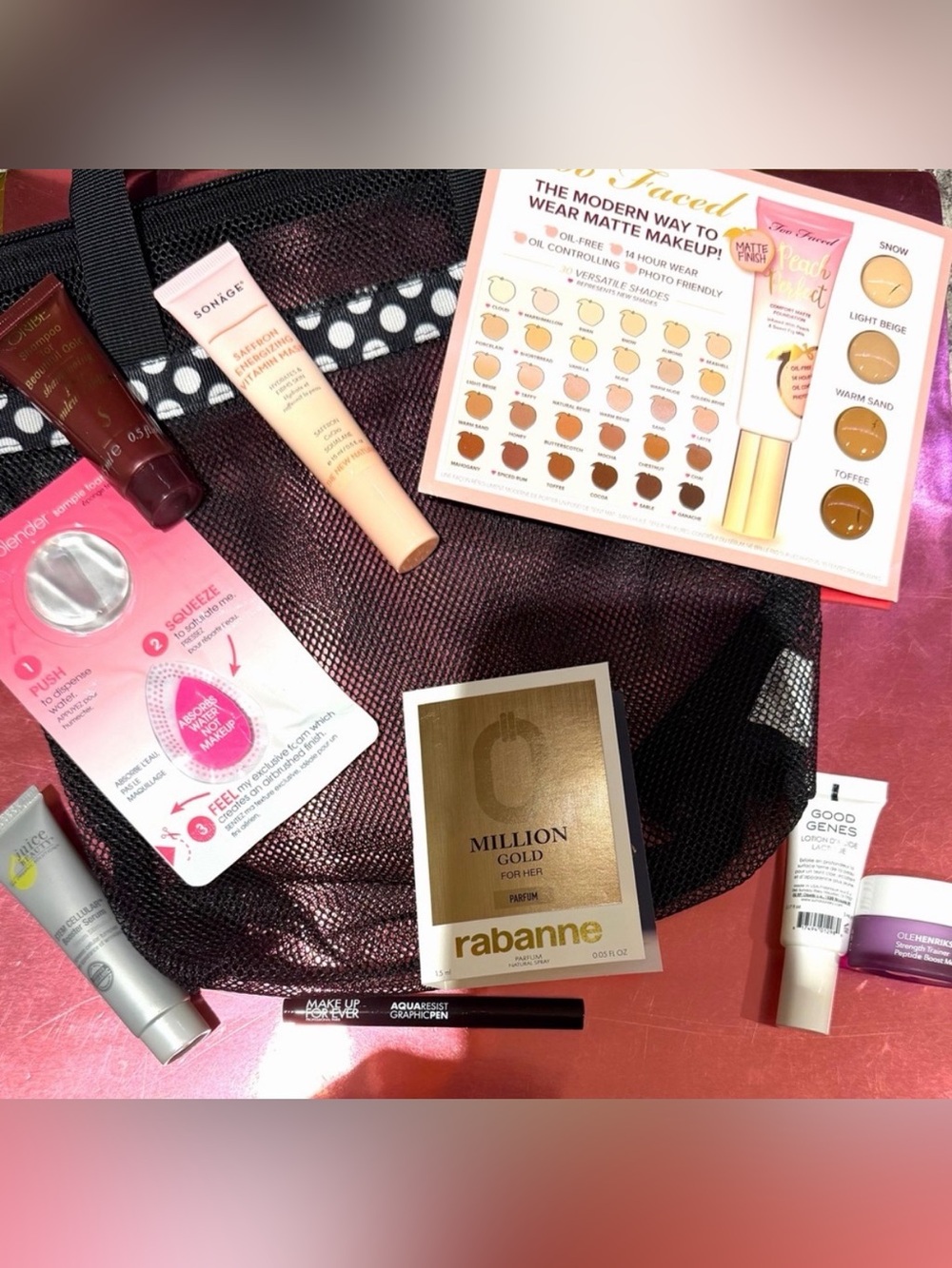 Beauty bundle from Sephora